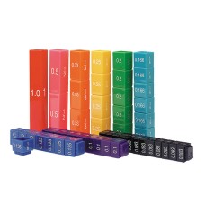 Fraction Tower Equivalence Cubes Learning Resources LER 2509