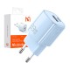 Mcdodo charger GaN 33W USB-C USB-A – Blue