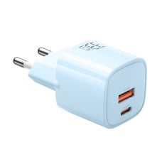 Mcdodo charger GaN 33W USB-C USB-A – Blue