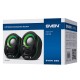 Garsiakalbiai SVEN 290, 5W USB (juodai žalia)
