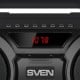 Garsiakalbiai SVEN PS-415, 12W atsparūs vandeniui, Bluetooth (juoda)