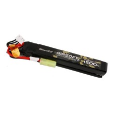 Gens ace 25C 1500mAh 3S1P 11.1V Nunchuck 2X Airsoft Gun Lipo Battery with T Plug