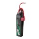 Gens ace 25C 800mAh 3S1P 11.1V NUNCHUCK 3X Airsoft Gun Lipo Battery with Deans(T) Plug