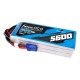 Gens ace G-Tech 5600mAh 80C 22.2V 6S1P Lipo baterijų paketas su EC5 kištuku