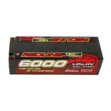 Gens Ace Redline 6000mAh 15.2V 130C 4S1P HardCase HV LiPo akumuliatorius