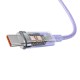 Quick Charge USB-C Baseus  6A, 2m (purple)