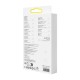 Greito įkrovimo kabelis Baseus USB-A su Lightning Explorer Series 1m, 2.4A (rožinis)