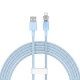 Fast Charging cable Baseus USB-A to Lightning  Explorer Series 2m, 2.4A (blue)