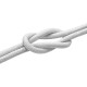 Greito įkrovimo kabelis Baseus USB-C su Lightning Explorer Series 1m, 20W (baltas)