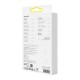 Greito įkrovimo kabelis Baseus USB-C su Lightning Explorer Series 1m, 20W (baltas)