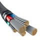 Greito įkrovimo kabelis Baseus USB C TO IP 20A 1M (juodas)