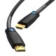 HDMI kabelis 3 m ventiliacijos AAMBI (juodas)