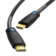 HDMI kabelis 5 m ventiliacijos AAMBJ (juodas)