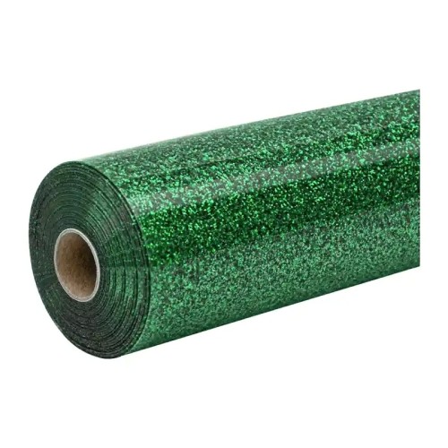 HTVRONT blizgučių pernešimo plėvelė, 30.5 cm x 90 cm (žalia) HTVRONT blizgučių pernešimo plėvelė, 30.5 cm x 90 cm (žalia)