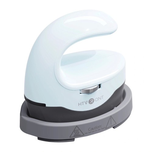 HTVRONT HPM02 Mini4 Heat Transfer Press (Light Blue) HTVRONT HPM02 Mini4 Heat Transfer Press (Light Blue)