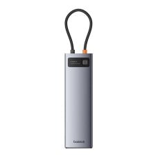 Hub 11in1 Baseus StarJoy Metal Glam Series, USB-C to HDMI +VGA + 3 x USB 3.0 + USB 2.0+USB-C PD + RJ45 + SD/TF +3.5mm