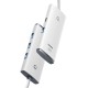 Hub 4in1 Baseus Lite Series USB to 4x USB 3.0 1m (white)