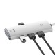 Hub 4in1 Baseus Lite Series USB to 4x USB 3.0 1m (white)
