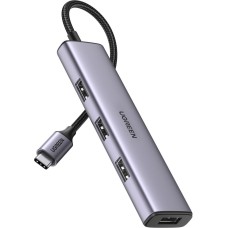 Adapteris šakotuvas Hub UGREEN CM473 Type C 4x USB 3.0