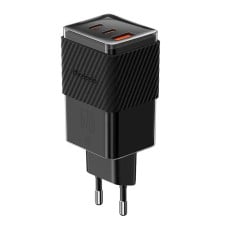 Įkroviklis GaN 65W Mcdodo CH-1501, 2x USB-C, USB-A (juodas)