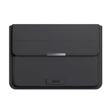 INVZI Leather Case / Cover with Stand Function for MacBook Pro/Air 13"/14" (Black)