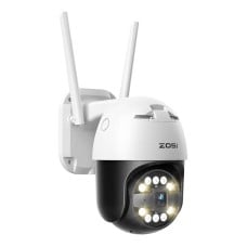 IP Outdoor Camera ZOSI C296 WiFi Pan Tilt 5MP IP66 with 32GB microSD card
