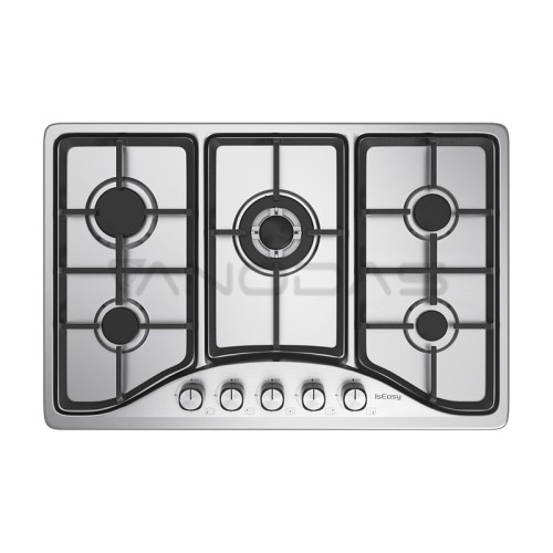 IsEasy MGBS-765 stainless steel gas cooktop  IsEasy MGBS-765 stainless steel gas cooktop