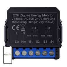 Avatto ZigBee smart bi-directional energy meter ZWPM16-2