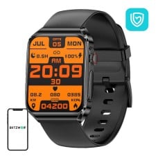 Smartwatch BlitzWolf BW-HL6 Black Silicone (black)
