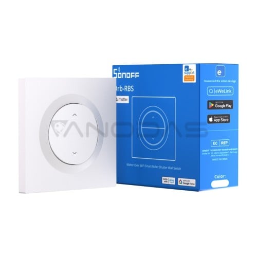 Smart Wall switch for roller shutters SONOFF MINI-RBS-E Matter  Smart Wall switch for roller shutters SONOFF MINI-RBS-E Matter
