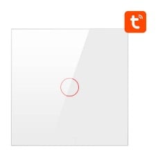 Išmanusis šviesos jungiklis ZigBee Avatto ZTS02-EU-W1 Vienpusis TUYA (balta)
