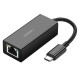 UGREEN Gigabit Ethernet adapteris USB-C Juodas