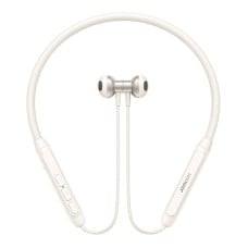 Joyroom JR-D8 belaidės ausinės su kaklo juostele (grietinėlės baltos spalvos)