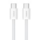 Kabel szybkiego ładowania USB-C arba USB-C Baseus Superior 2 100W 2m (biły)