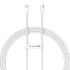 Kabel szybkiego ładowania USB-C do USB-C Baseus Superior 2 100W 2m (biały)
