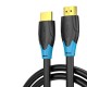 Kabelis HDMI ventiliacija AACBH 2m (juodas)