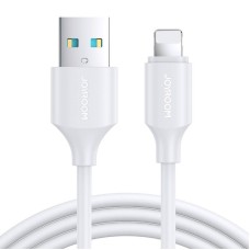 Joyroom USB-A - Lightning kabelis 2.4A 0.25m - Baltas