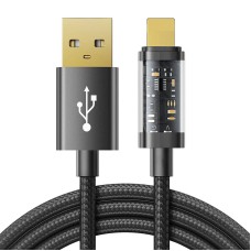 Cable to USB-A / Lightning / 2.4A / 2m Joyroom S-UL012A20 (black)