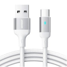 Kabelis prie USB-A / Type-C / 3A / 3m Joyroom S-UC027A10 (baltas)
