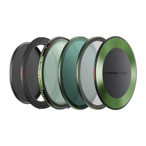 Kintamo tankio ND/CPL filtro komplektas Freewell Brandon Li 77mm Kintamo tankio ND/CPL filtro komplektas Freewell Brandon Li 77mm