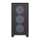 Computer case Darkflash DRX70 MESH + 4 RGB fans (black)