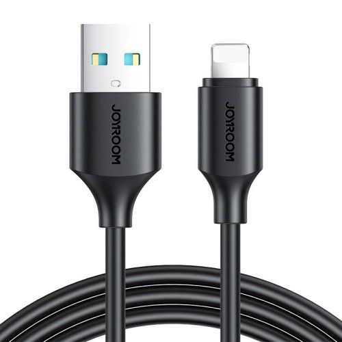 Laidas į USB-A / Lightning / 2.4A / 0.25m Joyroom S-UL012A9 (juodas) Laidas į USB-A / Lightning / 2.4A / 0.25m Joyroom S-UL012A9 (juodas)