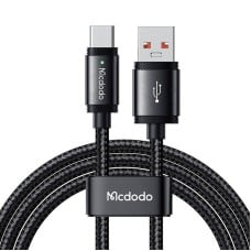 Cable USB-A to USB-C Mcdodo CA-4730, 120W, 1.5m (black)
