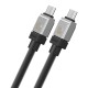 Laidas iš USB-C į USB-C Baseus CoolPlay, 100 W, 1 m (juodas)