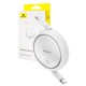 Cable USB-C to USB-C Baseus Free2Draw, PD, 100W, 1m (white)