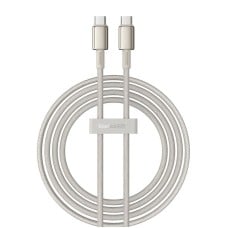 Cable USB-C to USB-C Baseus Tungsten Gold, 100W, 2m (gold)