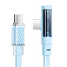 Laidas iš USB-C į USB-C Mcdodo CA-3452 100 W 90 laipsnių 1.2 m (mėlynas)
