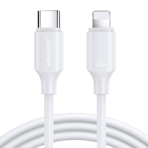 Laidas Lightning Type-C 20W 1m Joyroom S-CL020A9 (baltas) Laidas Lightning Type-C 20W 1m Joyroom S-CL020A9 (baltas)