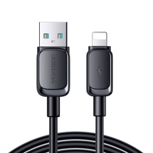 Laidas S-AL012A14 2.4A USB į Lightning / 2.4A / 1.2m (juodas) Laidas S-AL012A14 2.4A USB į Lightning / 2.4A / 1.2m (juodas)