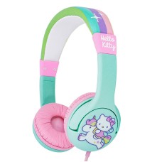 Laidinės ausinės vaikams OTL Hello Kitty Rainbow (turkis)